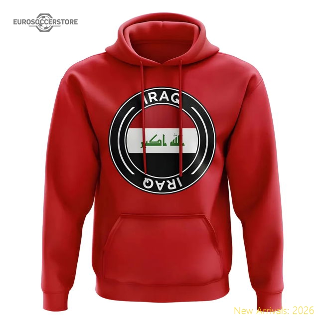 Iraq Football 20242025 Regular Hoodie  Premium Classic