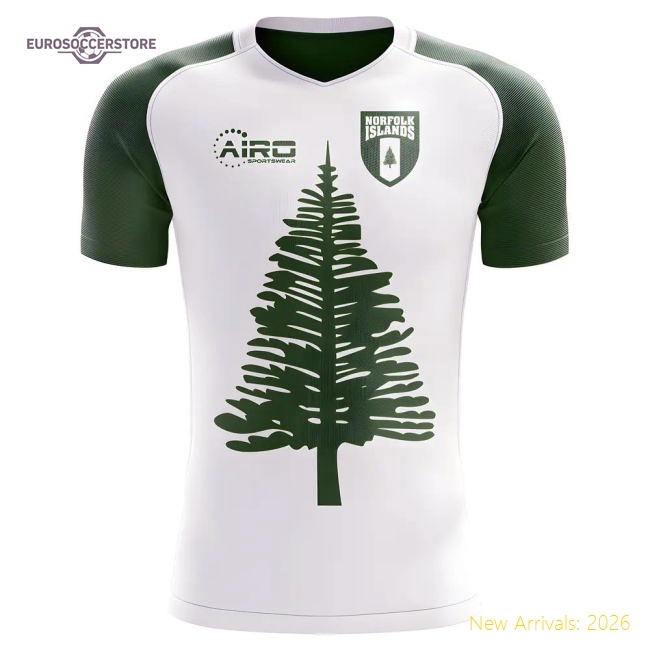 2025-2026 Norfolk Islands Home Concept Football Shirt - Womens