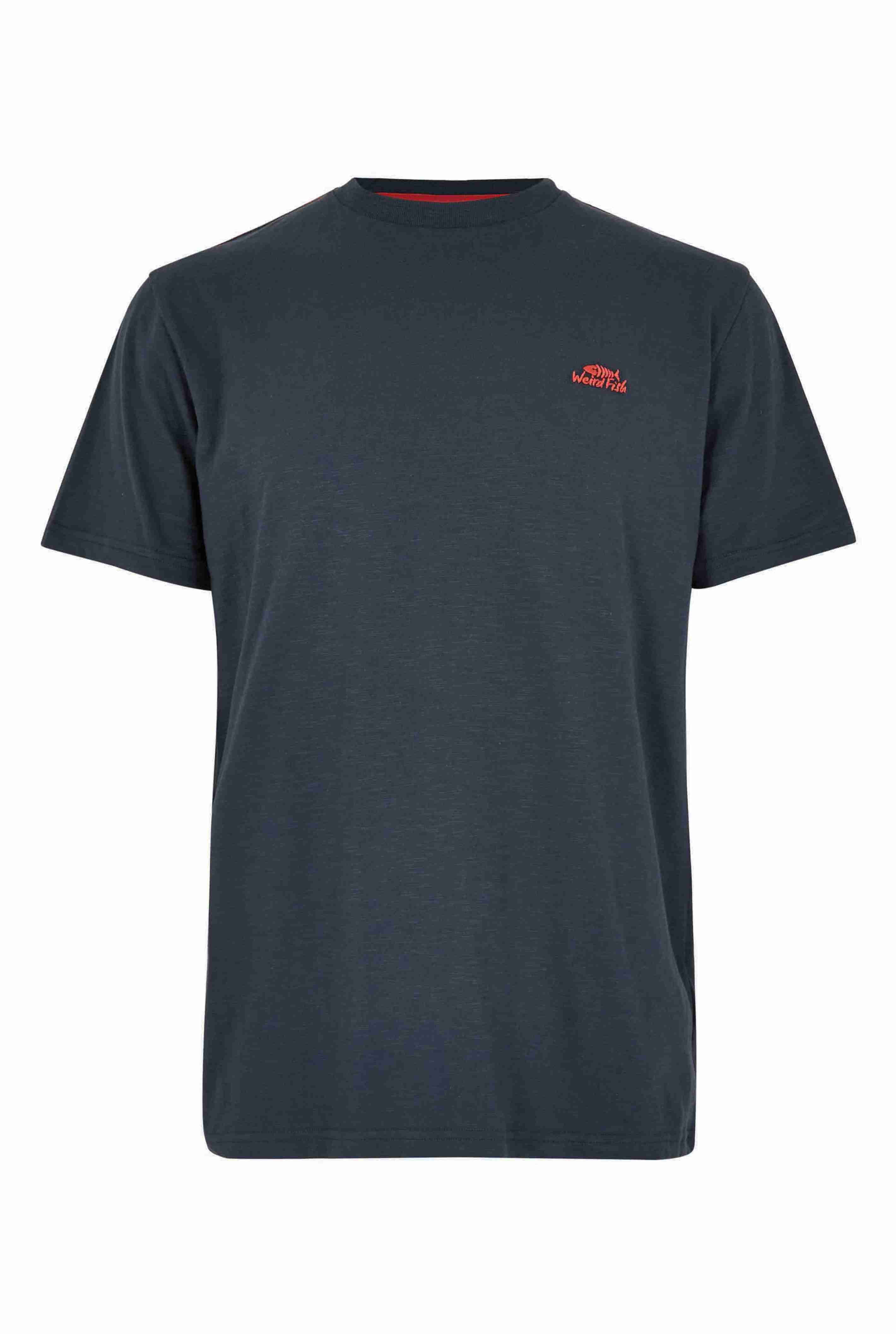 Fished Branded T-Shirt Navy