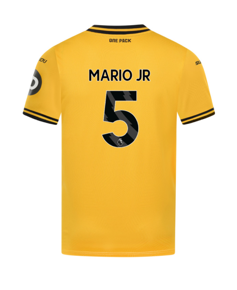 Wolverhampton Wanderers 24-25 Home MARIO JR 5 Football Jersey