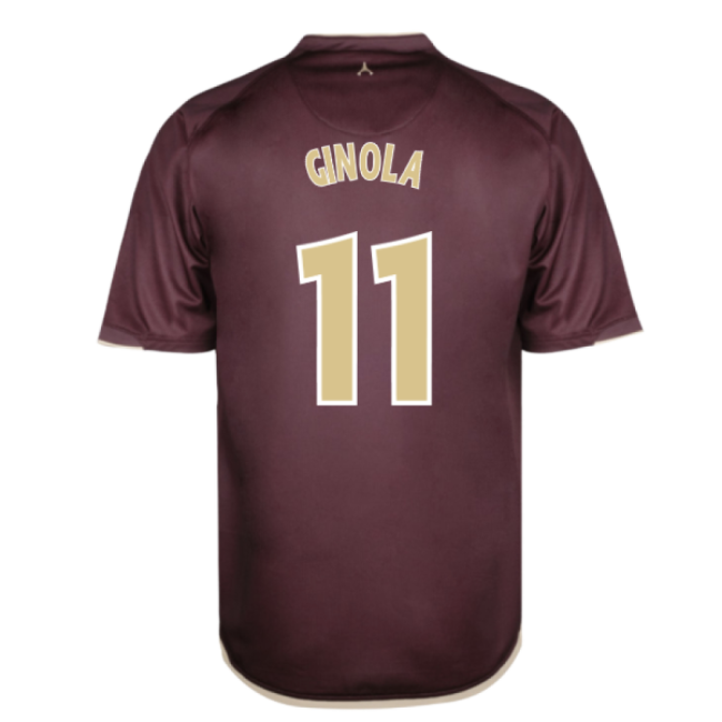 Psg Away First-class Ginola Jersey Uv-protective Moisture-wicking