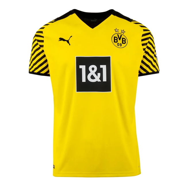 2021-2022 BVB Home Replica Shirt - Kids (HAALAND 9) Moisture Wicking