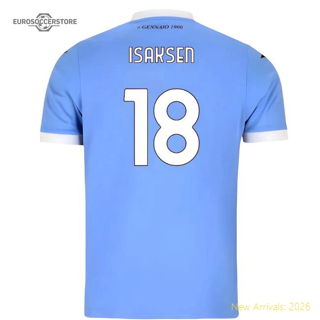 Trending Supporter 2025-2026 Lazio Home Shirt (Isaksen 18)