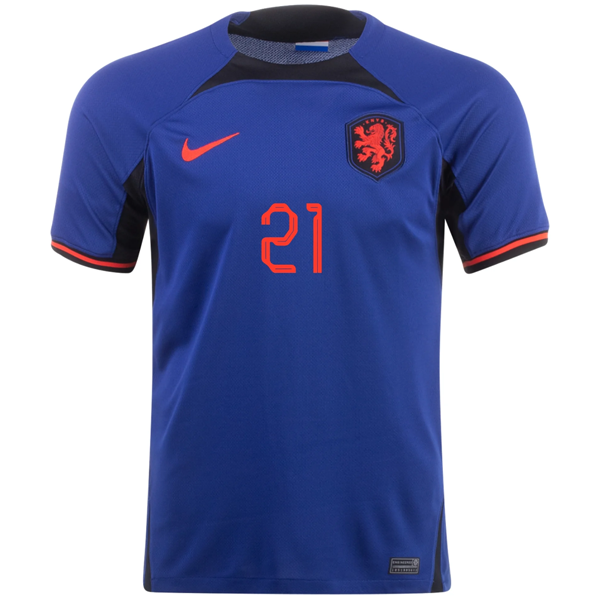 Netherlands 2022-2023 Season Away Jersey –  Collector Edition S