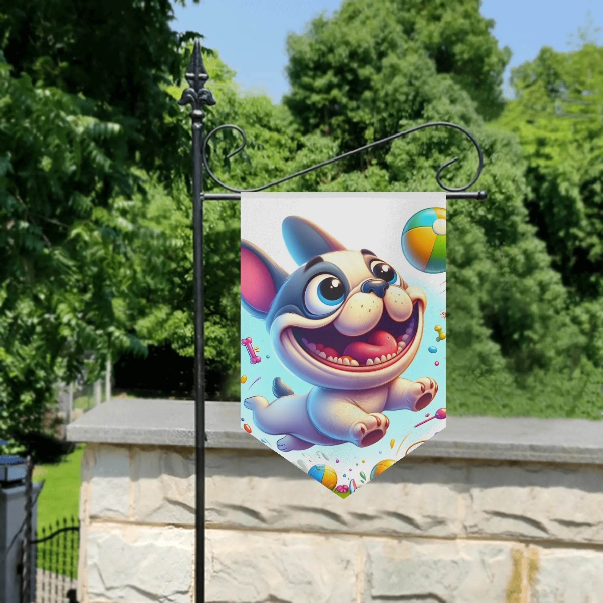 Olive - Garden Flag Banner