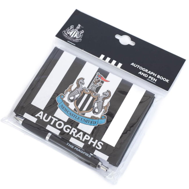Women's Newcastle United FC Autograph Book & Pen