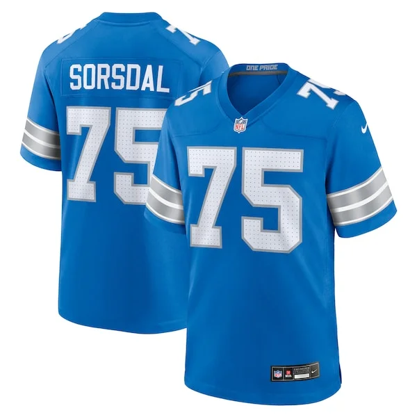 None Game NFL Jersey - Blue | High-Quality Football Apparel | NFL Foot