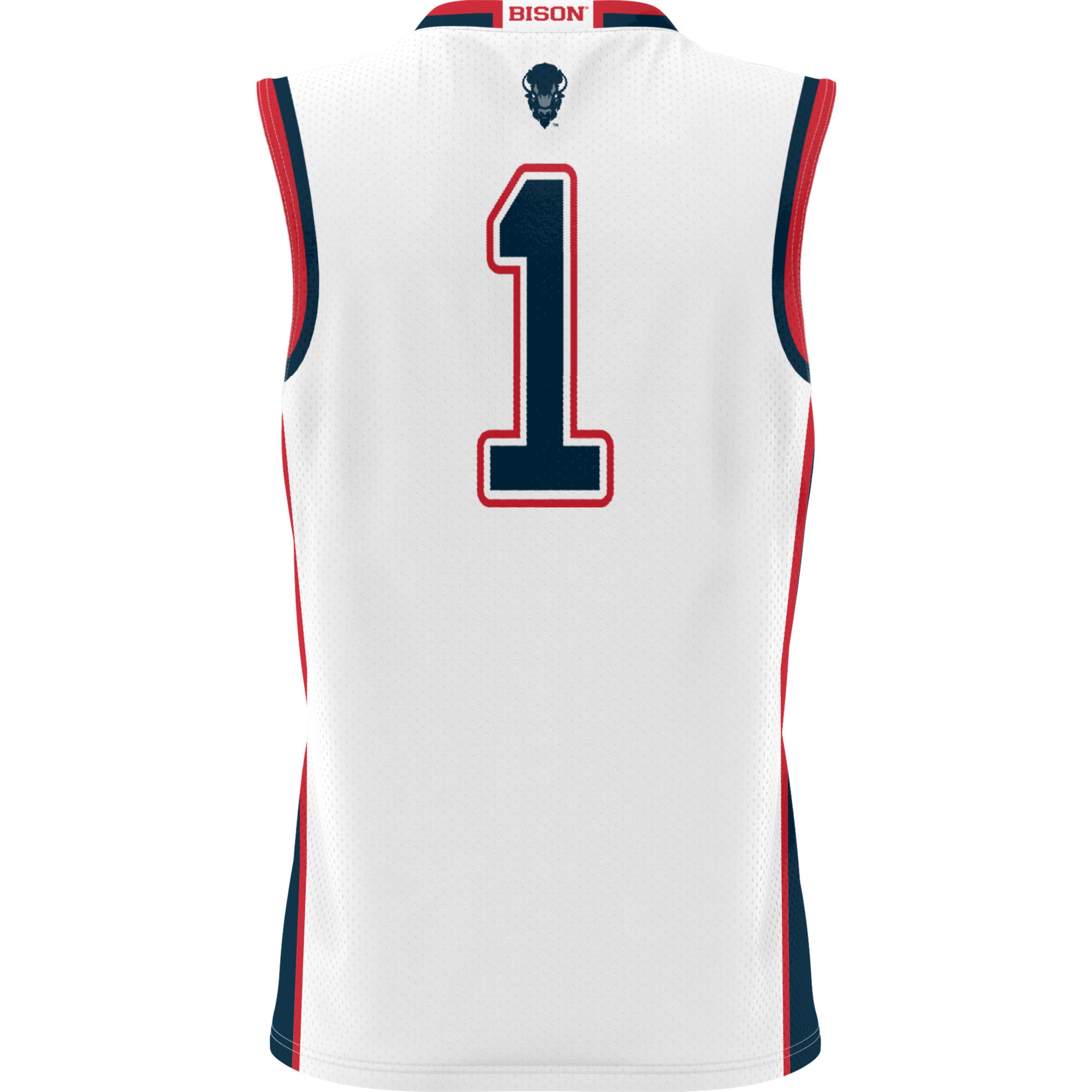 [NJP] Howard Bison GameDay Greats Unisex Lightweight Basketball Jersey - White