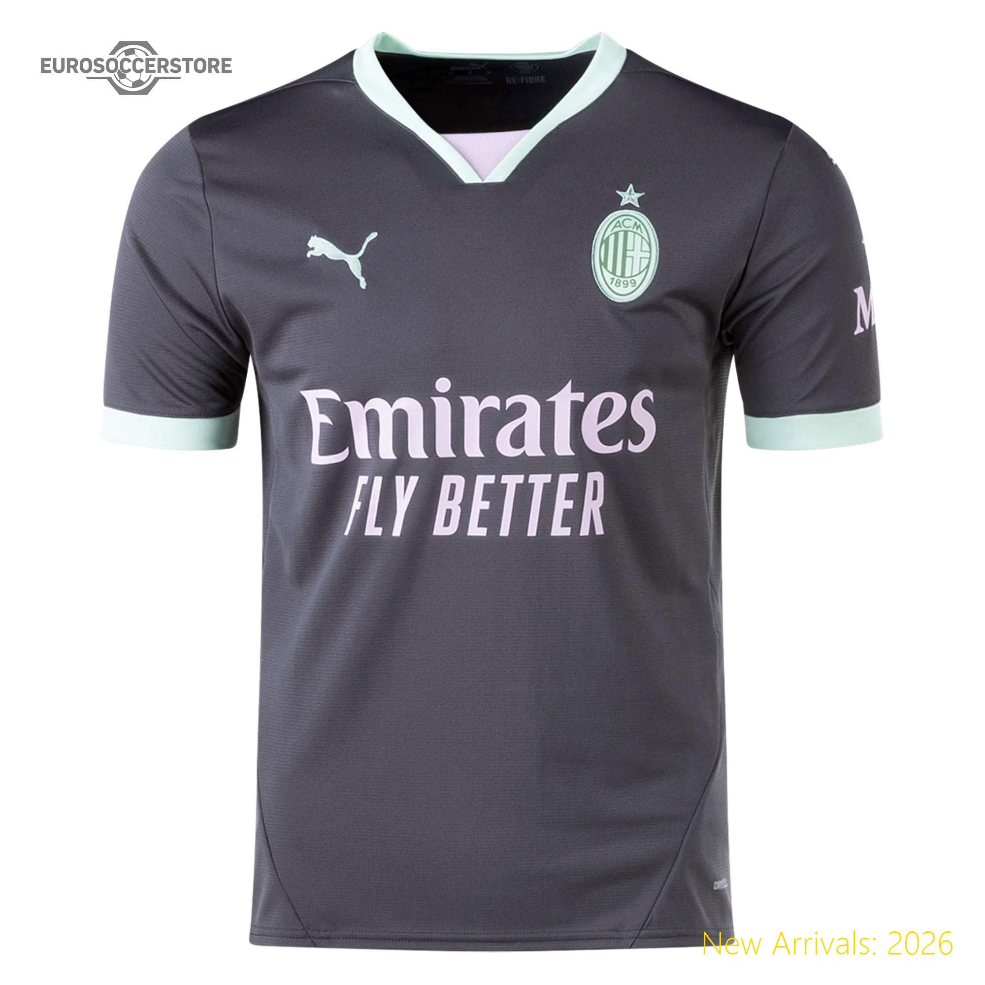 Sleek Design Trendy Men Acm Team Professional Third Jersey 2023