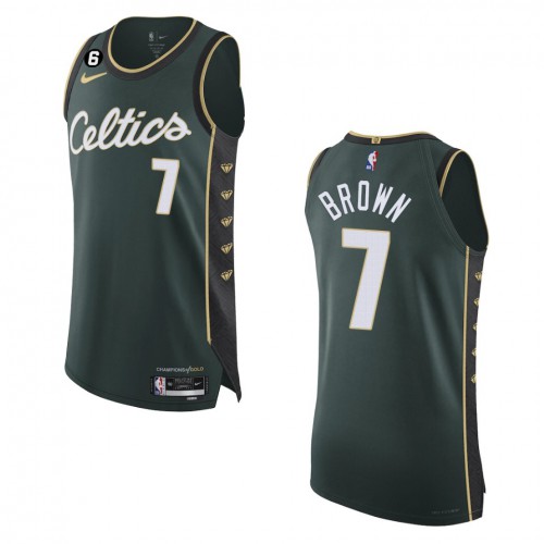 Nike Boston Celtics #7 Celtics Jersey - Material Game Day Wear