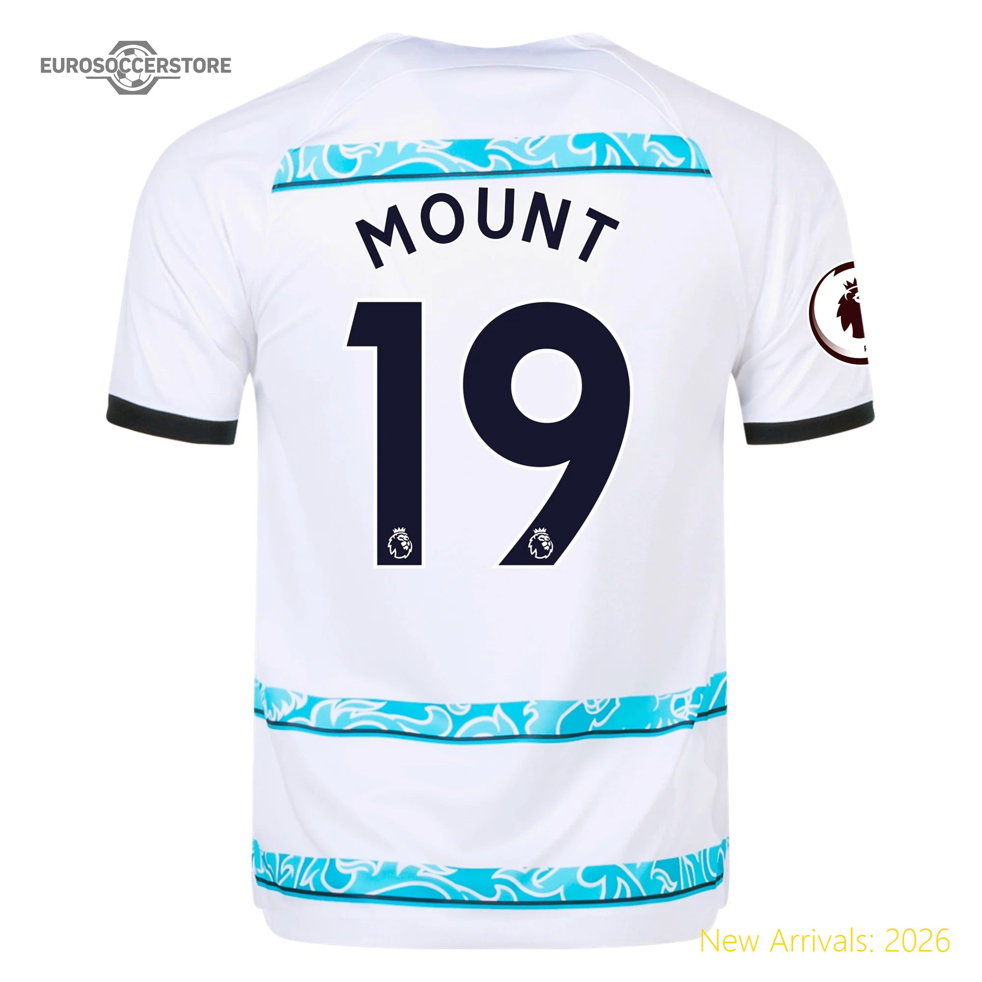 Iconic Design Men Che Mount Chelsea Away Away Official Jersey 2023