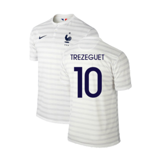 Official France 2014-15 Away Lightweight Breathable Authentic