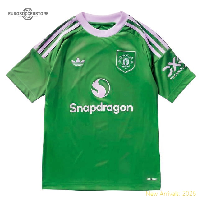 Top-grade 2025-2026 Man Utd Third Goalkeeper Shirt (green)