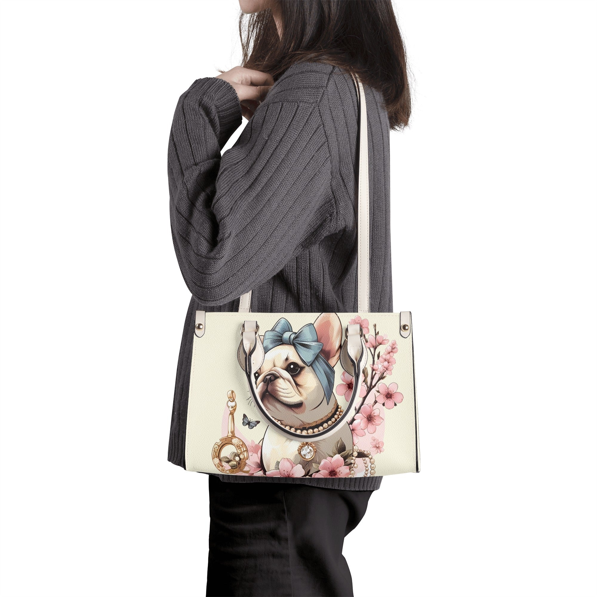 French Bulldog Lover Stella Luxury Women Handbag Stylish Daily Item