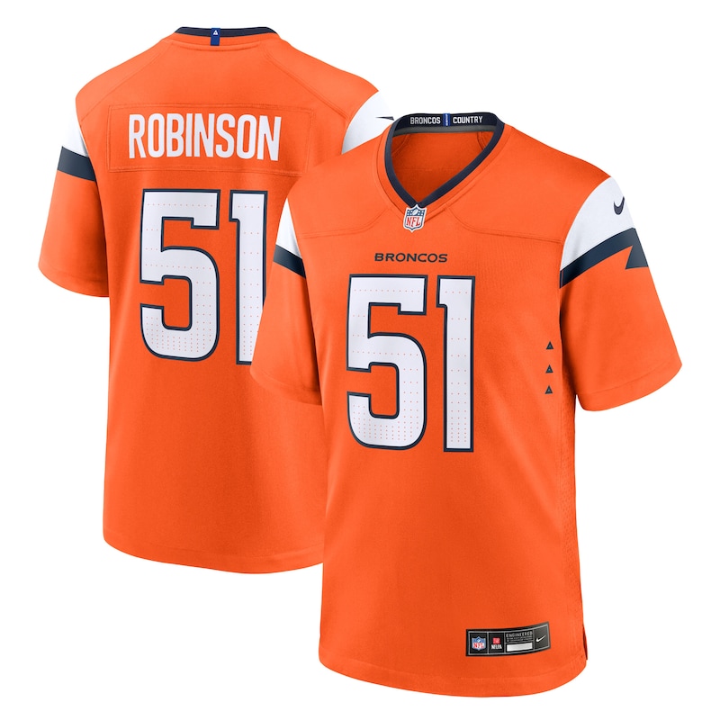 None Que Robinson Denver Broncos Fan Favorite Team Limited Edition