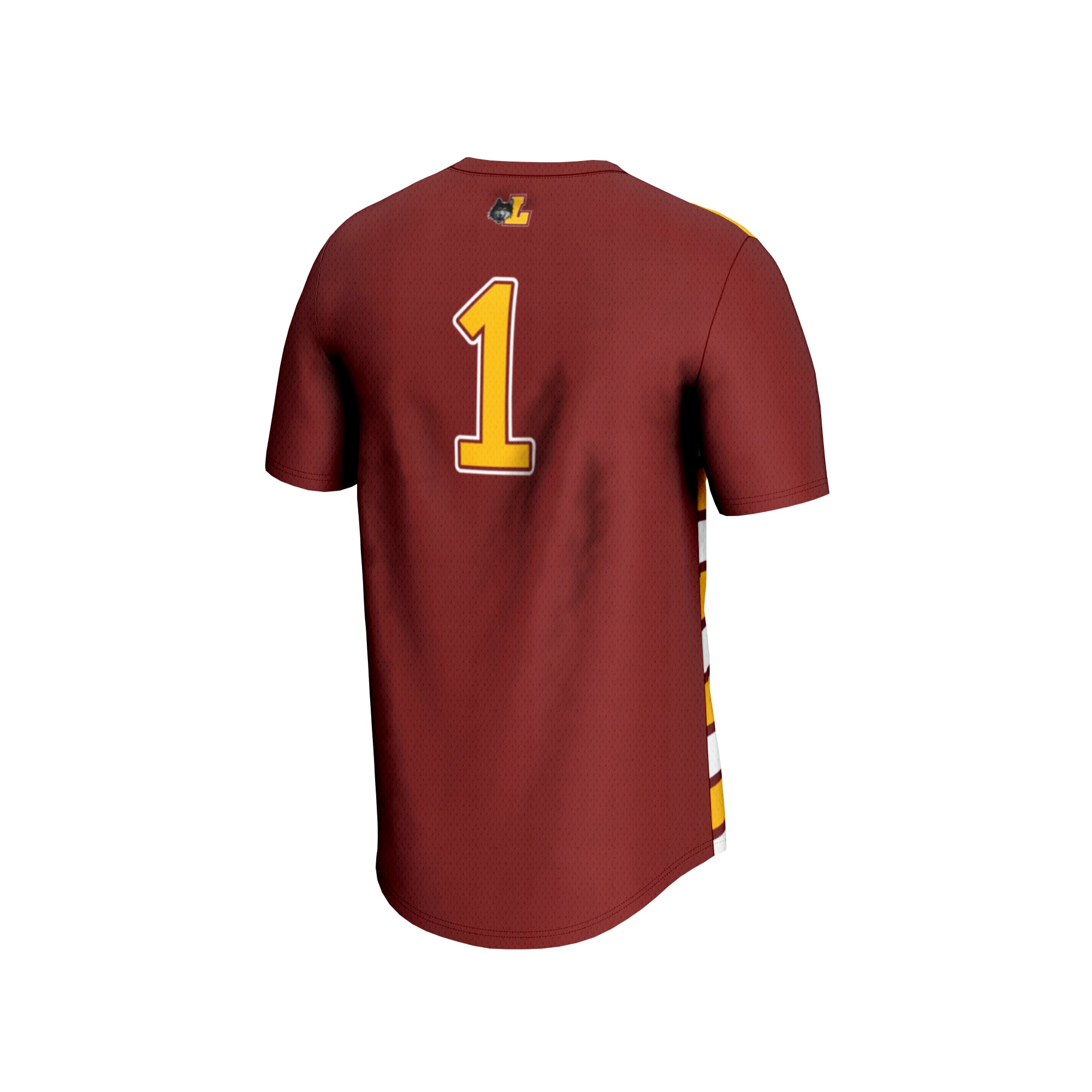 #1 Loyola Chicago Ramblers GameDay Greats Youth Lightweight Soccer Fashion Jersey - Maroon
