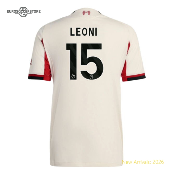 2025-2026 Liverpool Womens Refined Leoni Jersey Smart Fabric