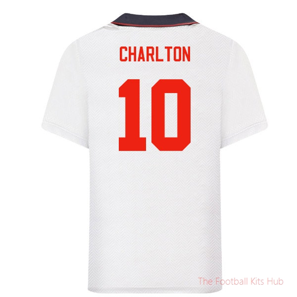 1993 England Home Retro Shirt (Charlton 10)