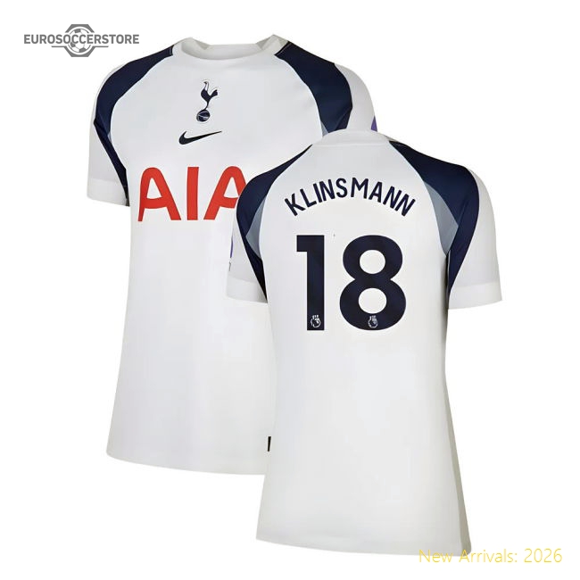 Premier League Team Football Klinsmann Home Premium Jersey Technology