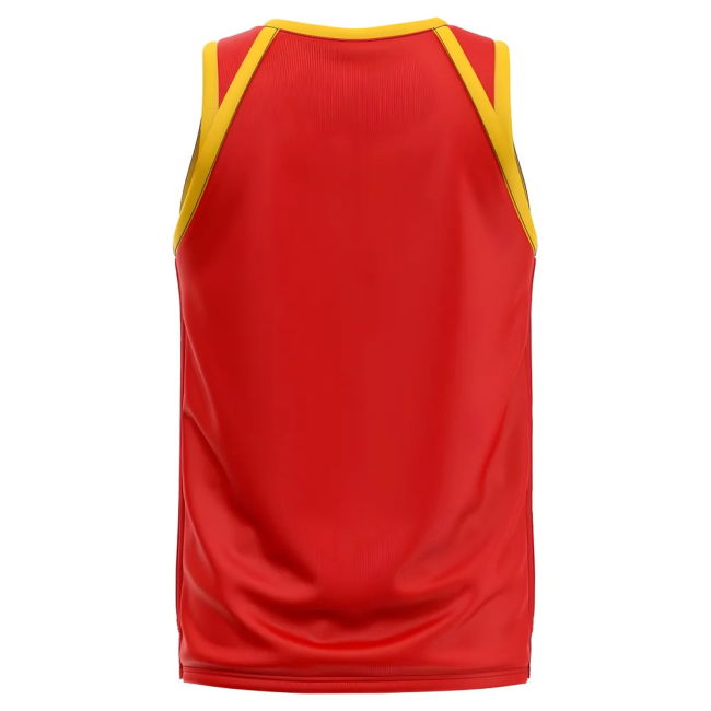 Spain Home Concept Basketball Shirt - Baby