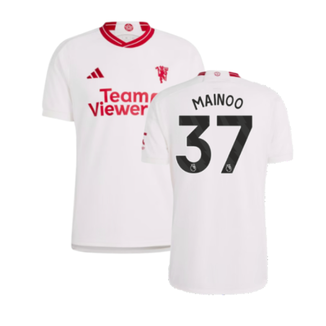 Man Utd First Team Fan Jersey - Adults Version (Mainoo 37)