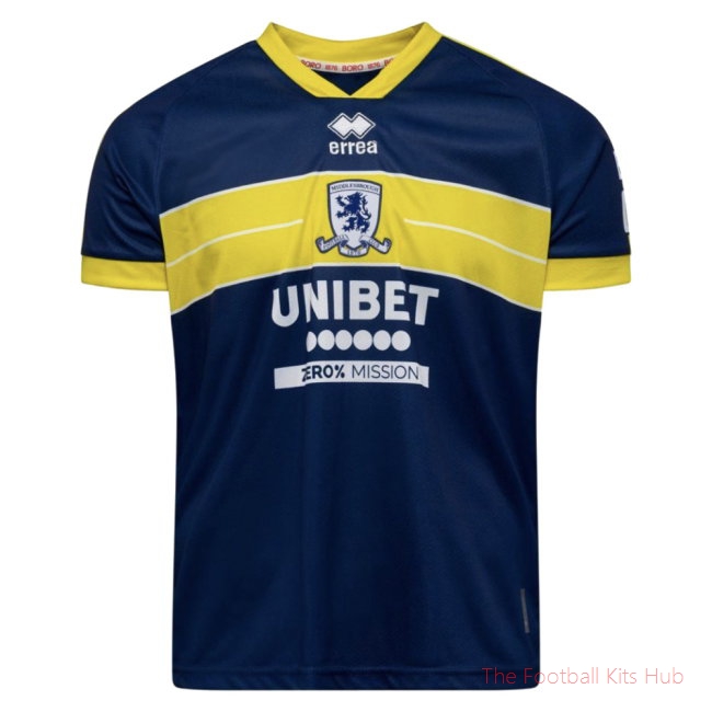 Club Soccer Middlesborough 2023-2024 Away Shirt (Your Name)