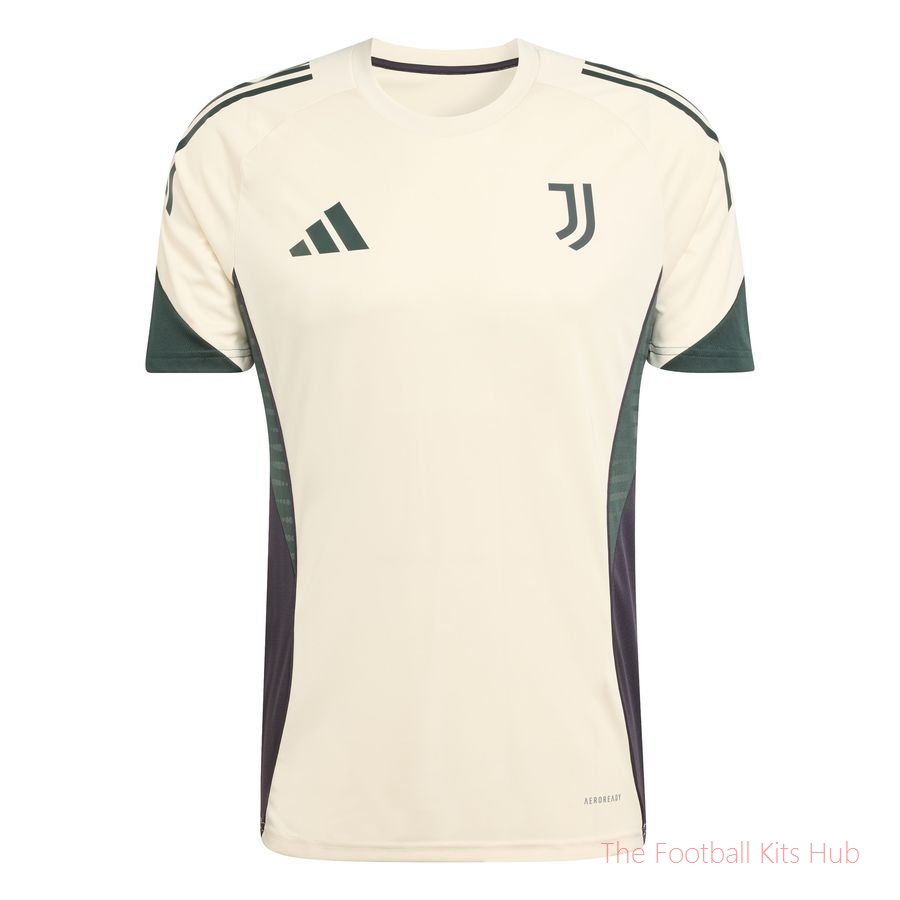Juventus Training T-Shirt Tiro 25 EU - Ecru Tint