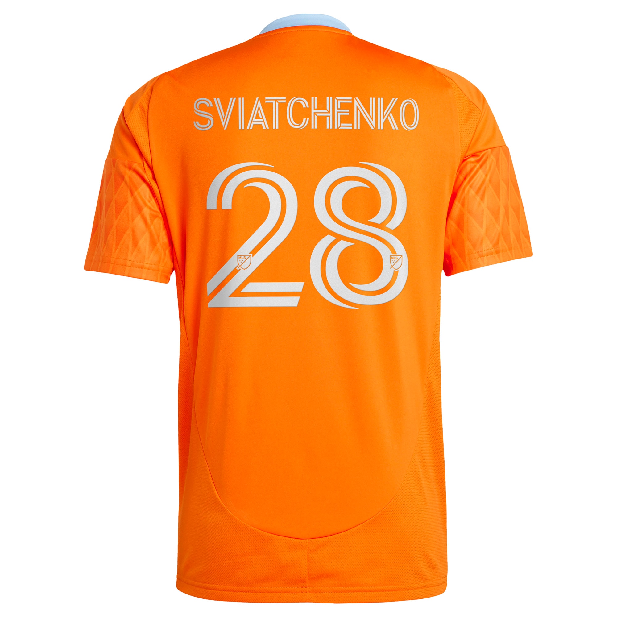 [SJH] Erik Sviatchenko Houston Dynamo FC 2025 Season 20 Replica Player Jersey - Orange