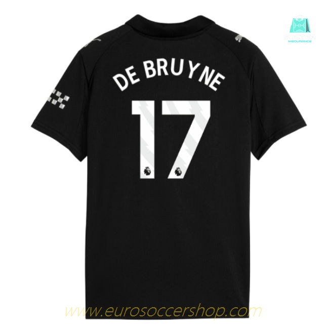 2025-2026 Man City Away Shirt (Kids) (De Bruyne 17)