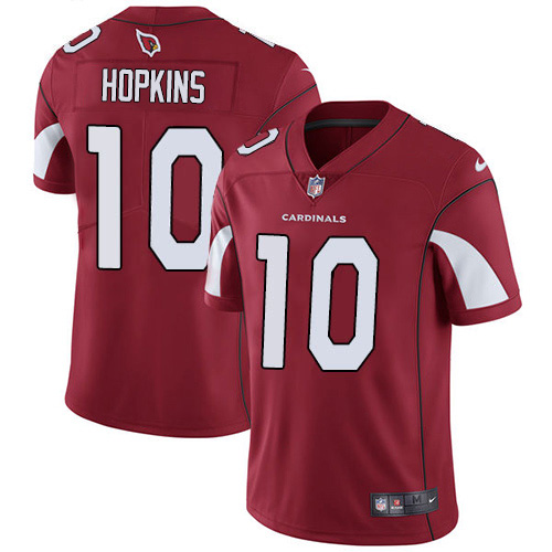 Authentic NFL Arizona Cardinals #10 DeAndre Hopkins Red Limited Jersey