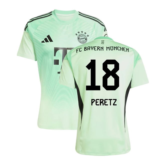 2025-2026 Home Shirt by Bayern Munich Goalkeeper (Unisex