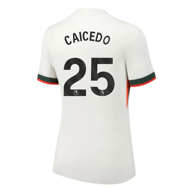 Womens Vintage 2025-2026 Chelsea Away Heritage Jersey (Caicedo 25)