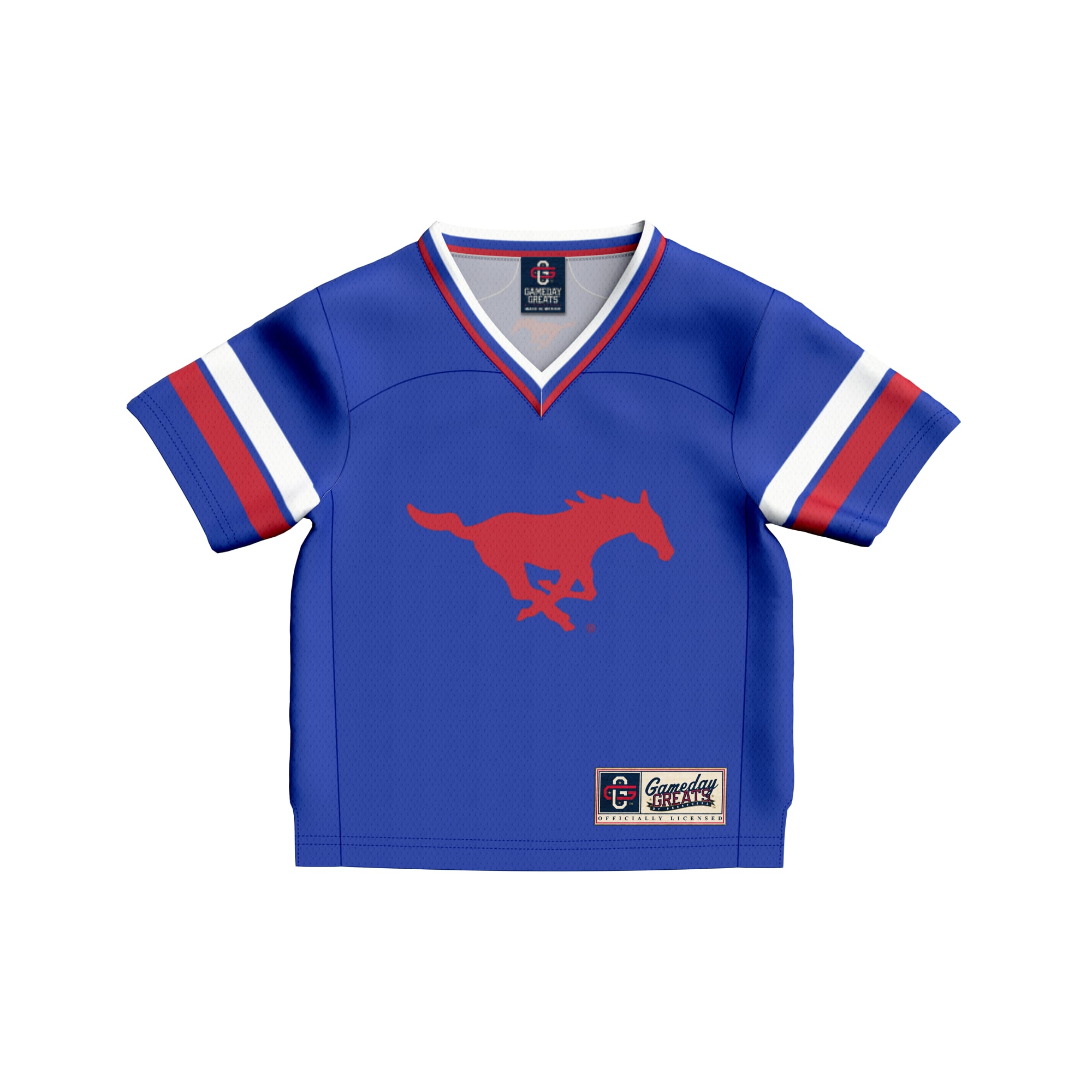 #1 SMU Mustangs GameDay Greats Infant Lightweight Collegiate Football Fashion Jersey - Royal