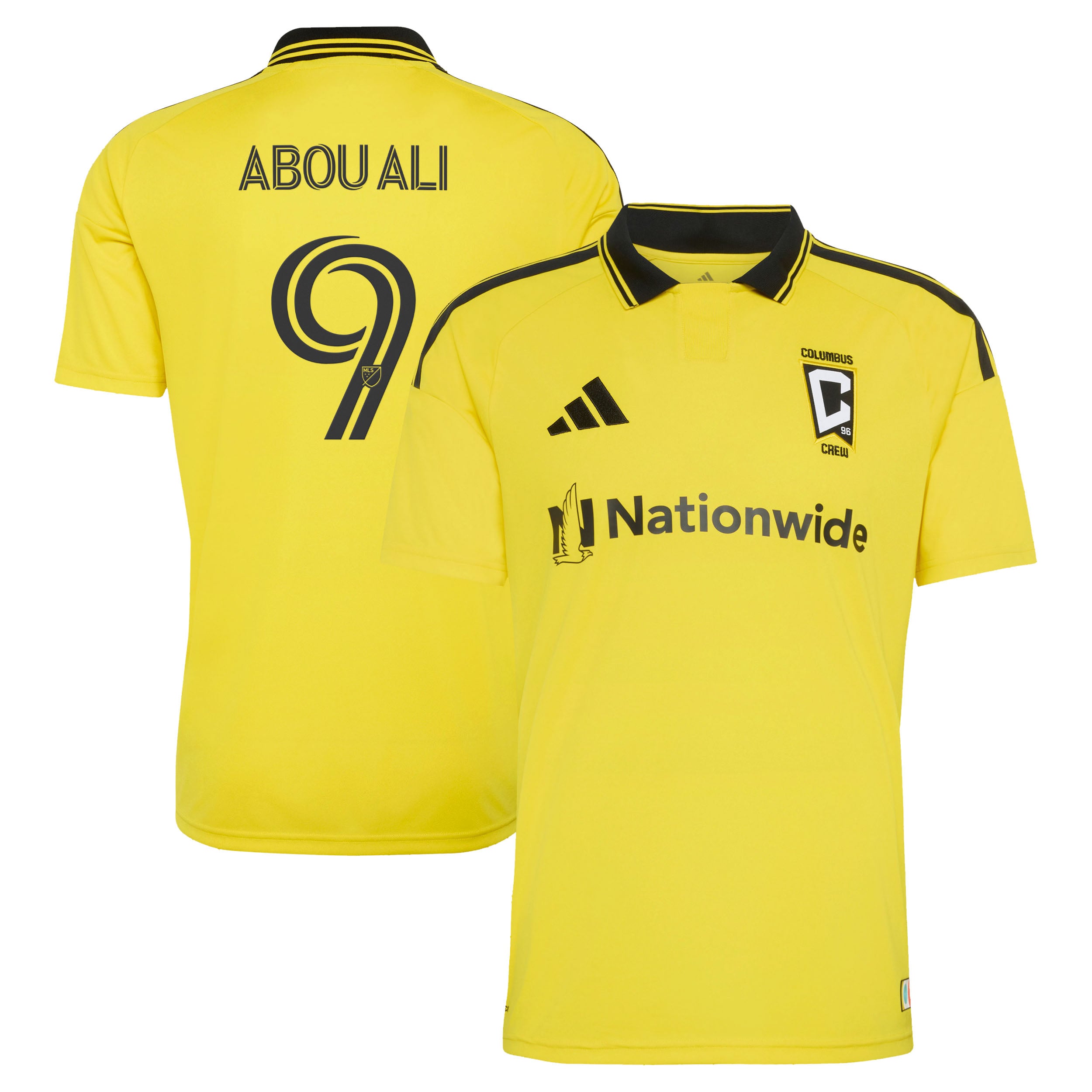 [JED] Wessam Abou Ali Columbus Crew 2026 The Crafted for Excellence Kit Replica Jersey - Yellow