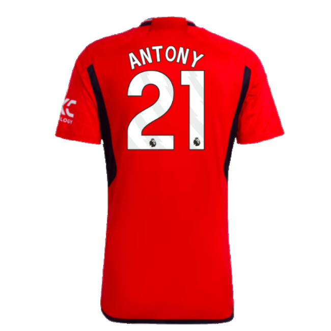 2023-20 Man Utd first-class Home Shirt - Adults | premium