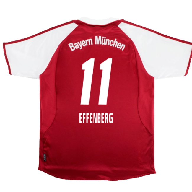 Bayern Munich 2003-04 Home Shirt ((Excellent) XL) (Effenberg 11)