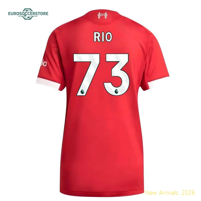 Chic Liverpool Womens Jersey Rio 2025-2026 Dri-fit Soft-touch