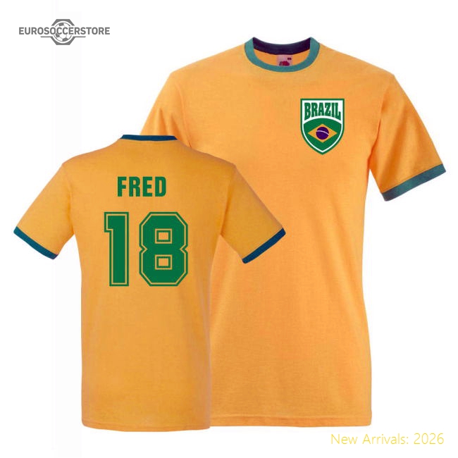 Football Brazil Durable T-shirt (2024-2025) Athletic Durability