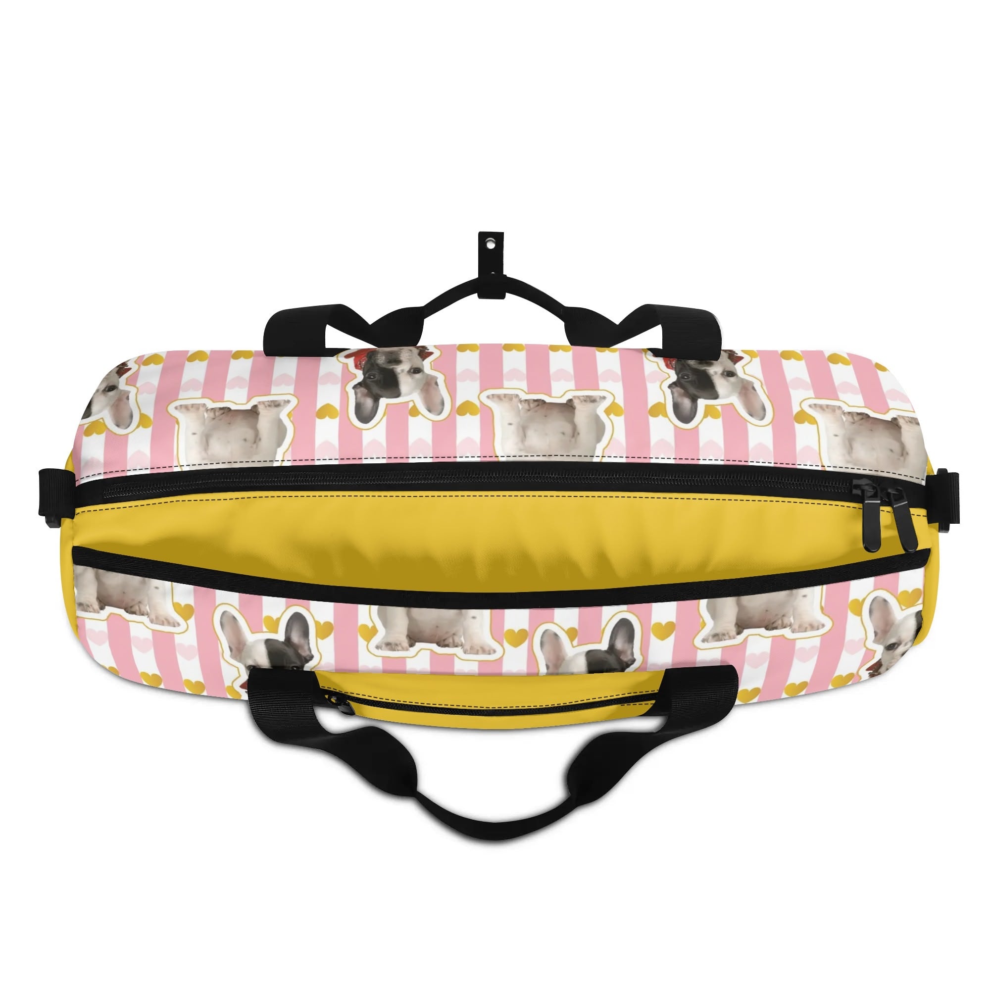 Comfortable Personalized Gym Bag For Frenchie Lovers With Your French...