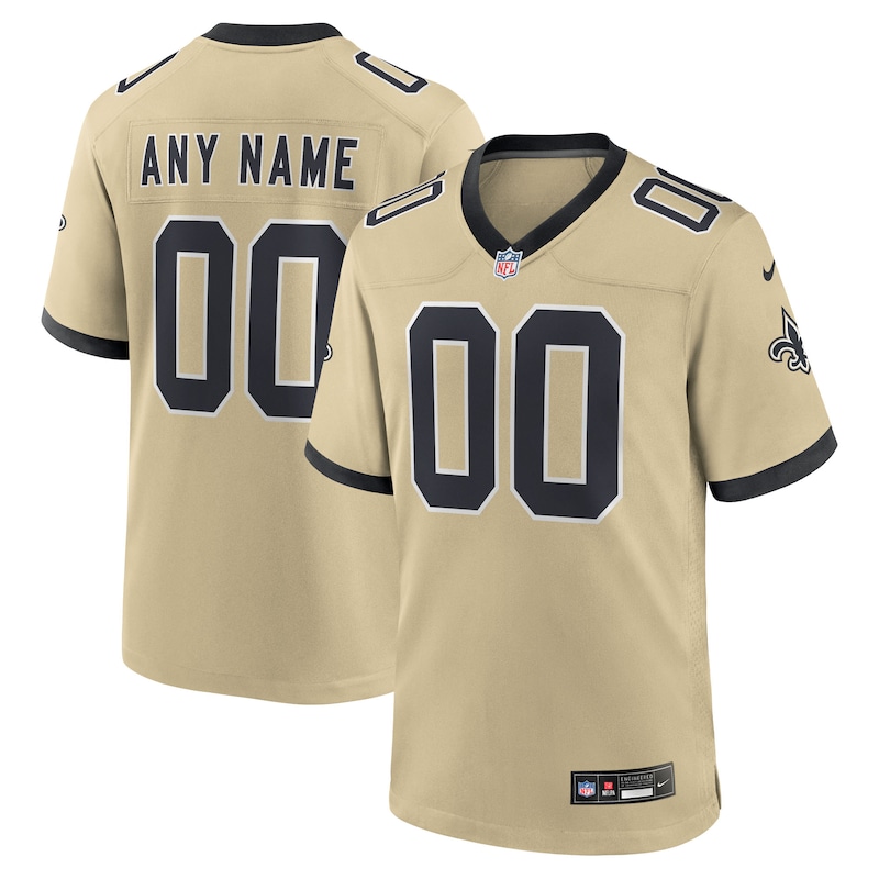 None  NO Saints Authentic Game-Day Essential Football Apparel