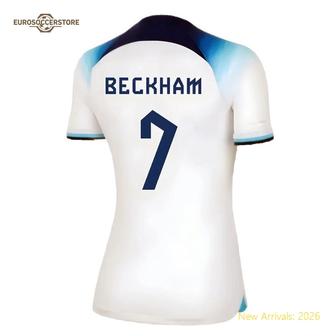 Modern Ladies Football Team Beckham Jersey 2022-2023 Quick-dry
