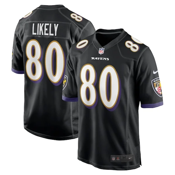Performance Baltimore Ravens Game Jersey - Premium Black NFL Fan Je...