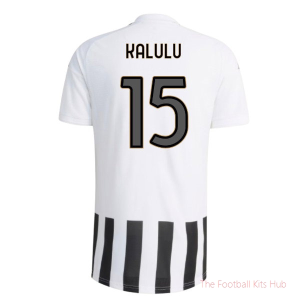 Kalulu #15 Juventus 2026-2027 Home Shirt Club Kit - Player Issue