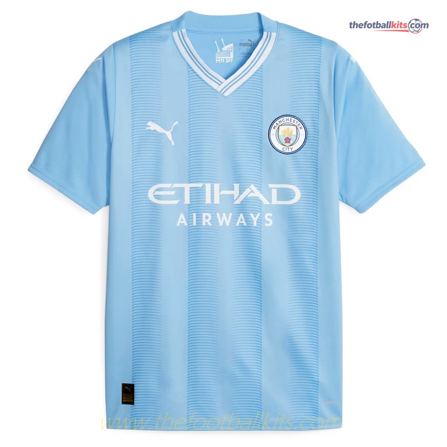 Club Edition Manchester City Home Football Shirt 2023-24 Edition