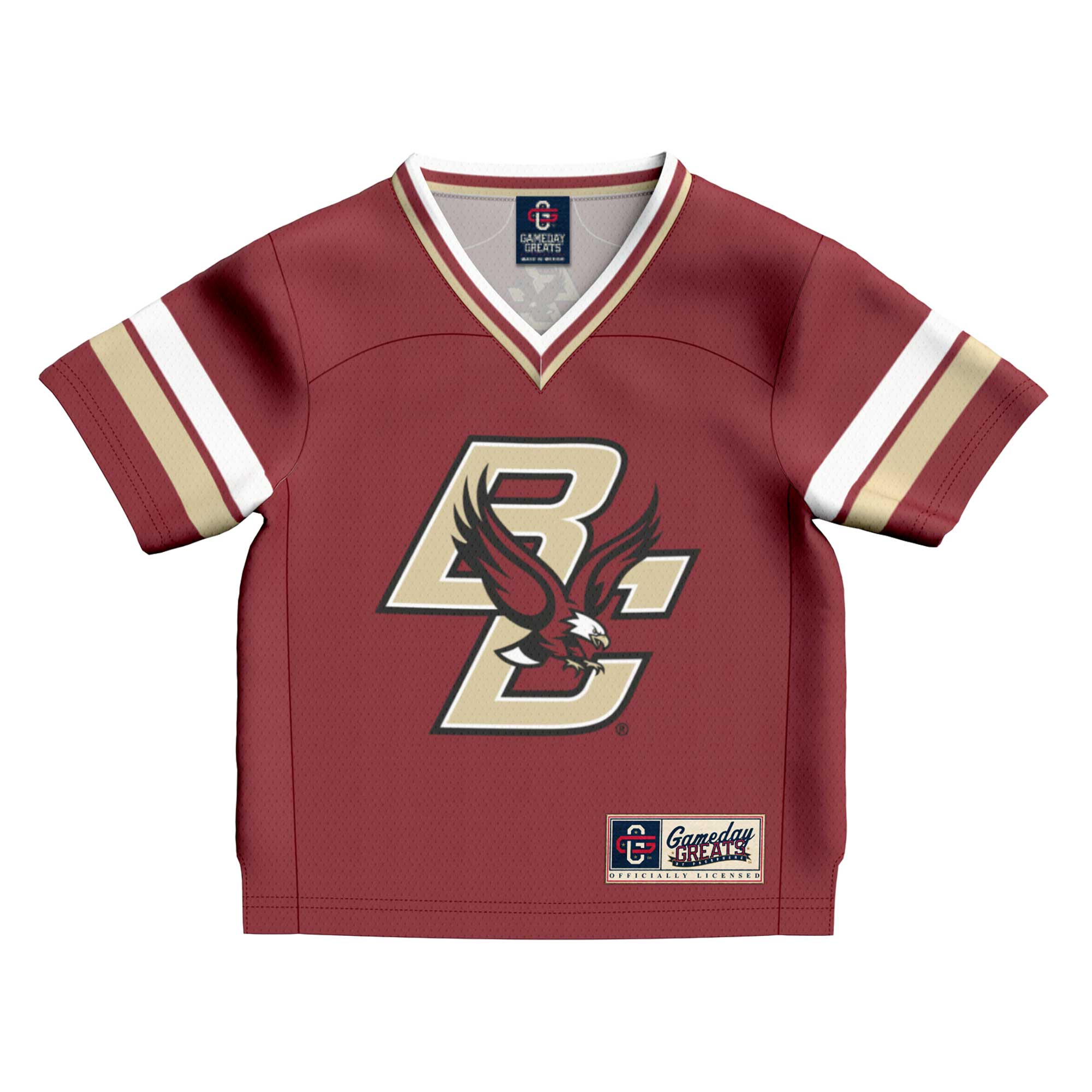 [NJP] Boston College Eagles GameDay Greats Toddler Collegiate Football Fashion Jersey - Maroon