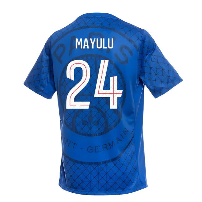 Authentic 2025-2026 Psg Home With Modern Design - Golden Boot Winner