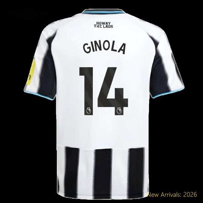 Newcastle Kids Ginola Soft Jersey Kids-safe Technology Quick-dry
