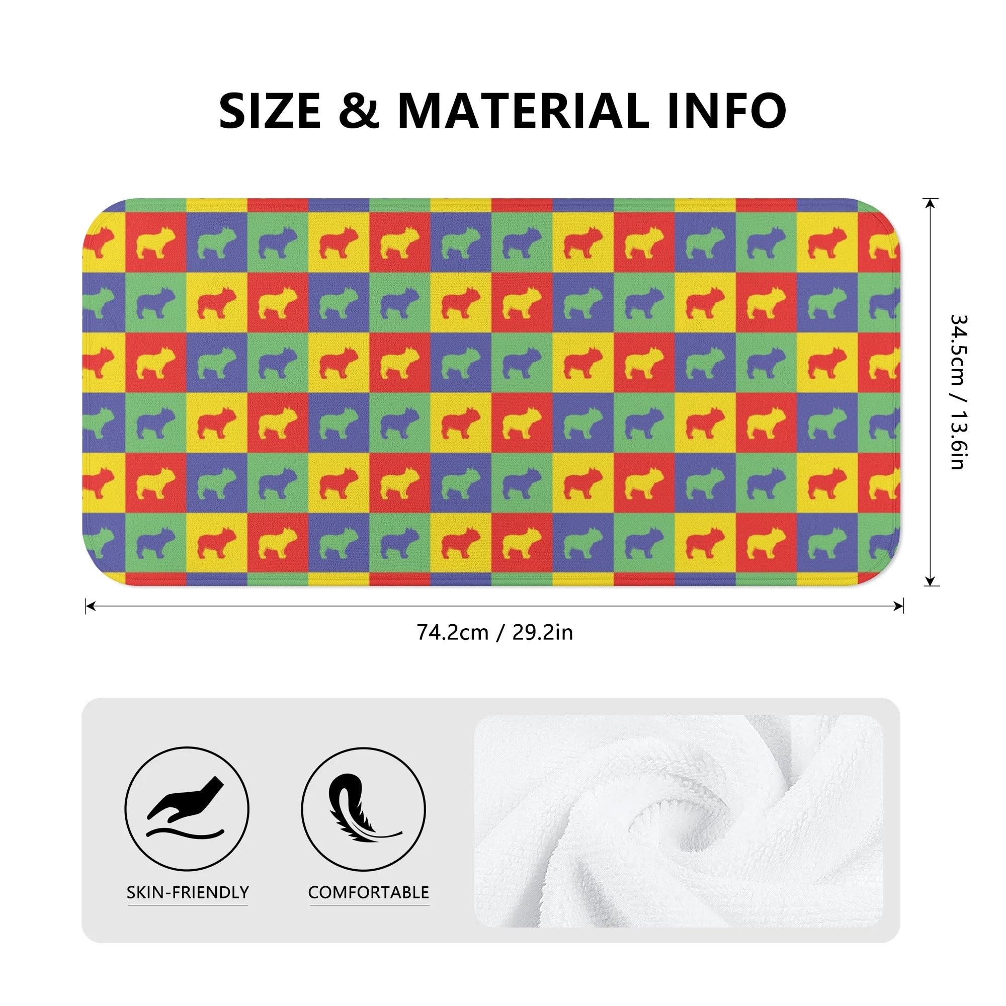 Street-Ready Nate - Towel For Frenchie Lovers for Fashion Lovers