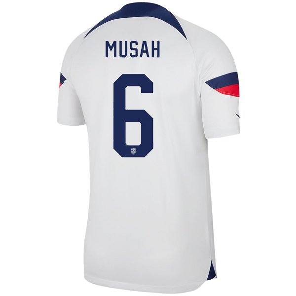 USA 2022-2023 Season Home Soccer Shirt –  Edition S