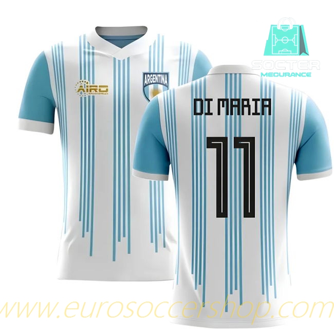 2025-26 Edition Argentina Player Version Home Football Shirt Concept Edition (Di Maria 11)